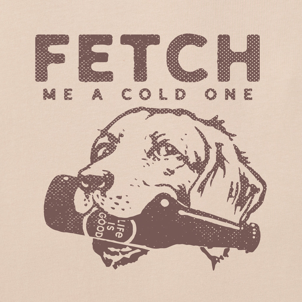 Men's Fetch Me a Cold One Short Sleeve Oversized Crusher Tee product image 2