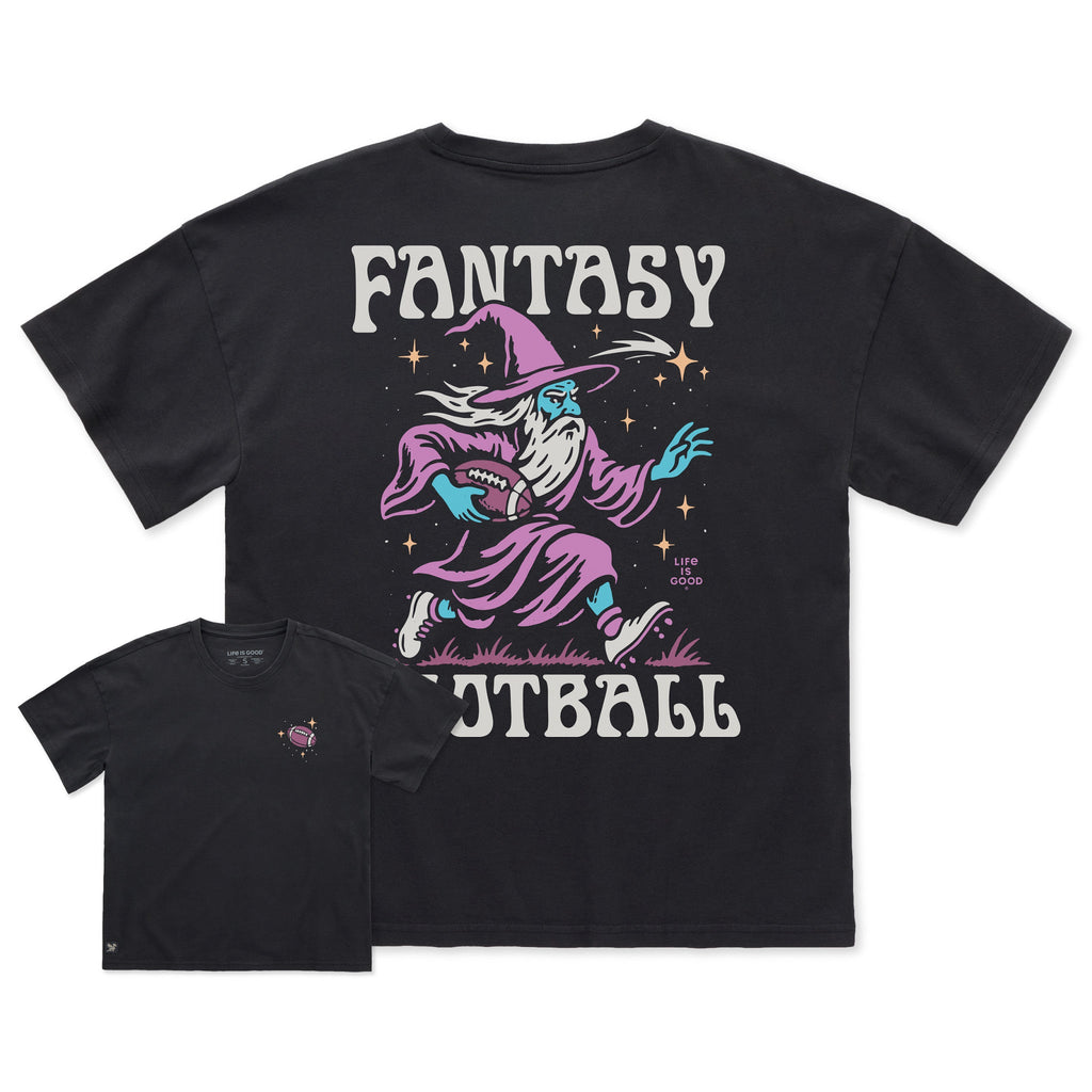 Women's Fantasy Football Wizard Short Sleeve Oversized product image 1