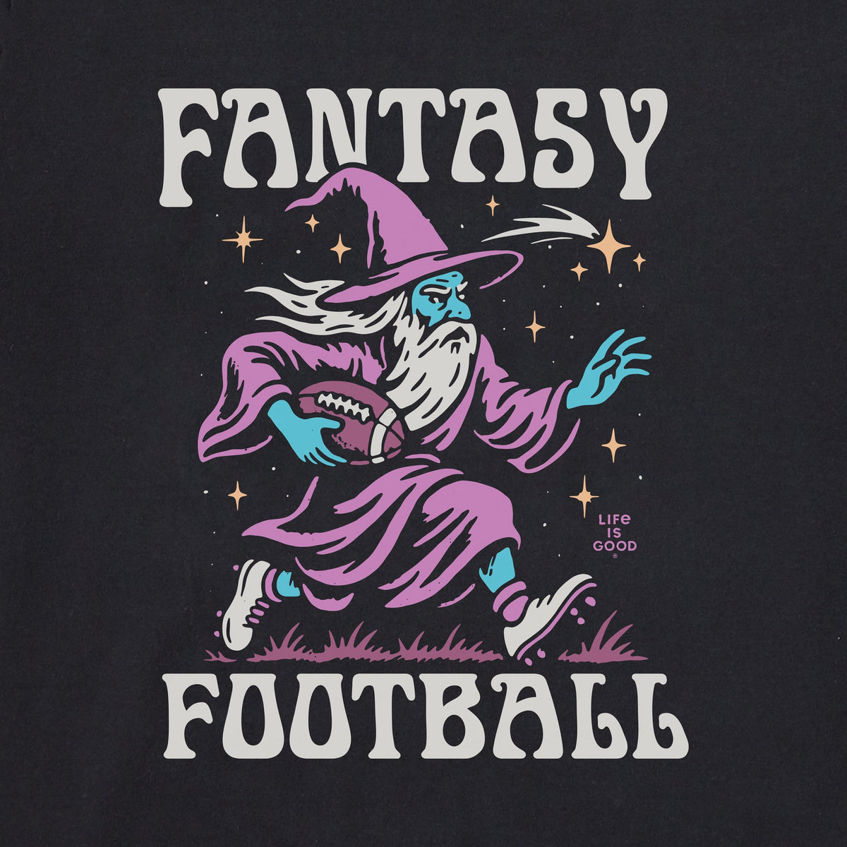 Women's Fantasy Football Wizard Short Sleeve Oversized product image 2