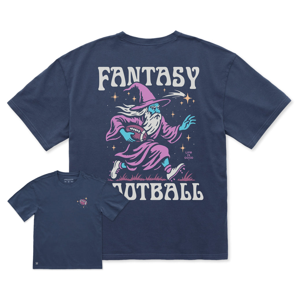 Men's Fantasy Football Wizard Short Sleeve Oversized product image 1