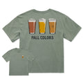 Men's Fall Beer Colors Short Sleeve Oversized Crusher Tee product image 1