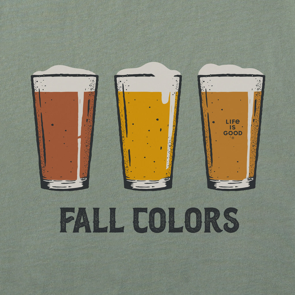 Men's Fall Beer Colors Short Sleeve Oversized Crusher Tee product image 2