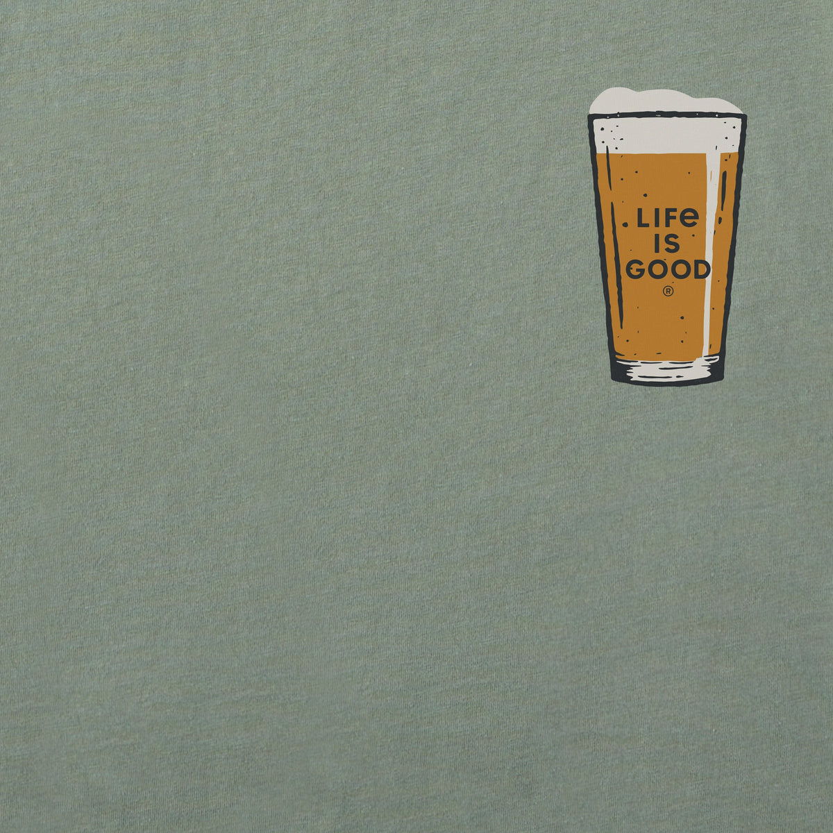 Men's Fall Beer Colors Short Sleeve Oversized Crusher Tee product image 3