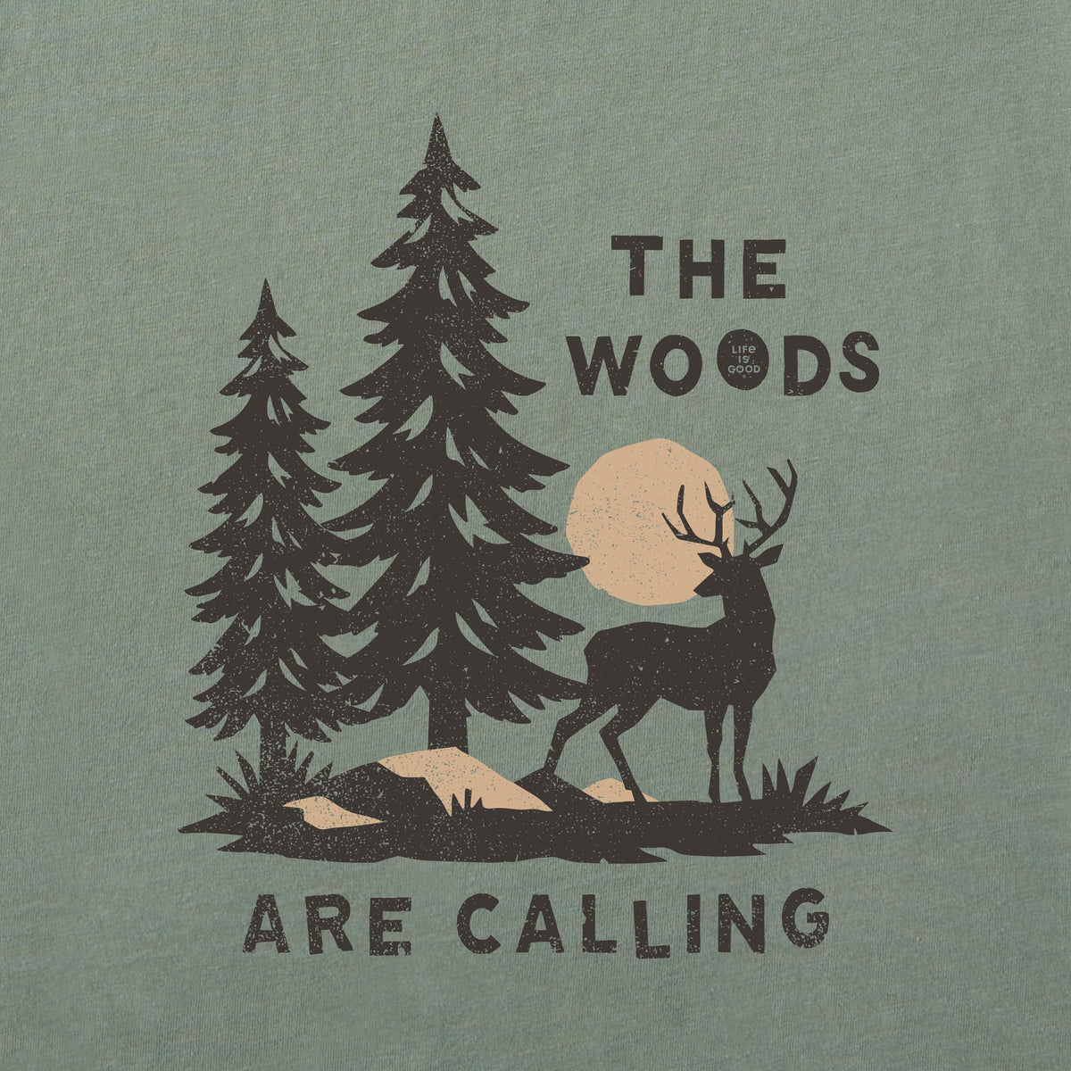 Men's The Woods are Calling Short Sleeve Oversized Crusher product image 2