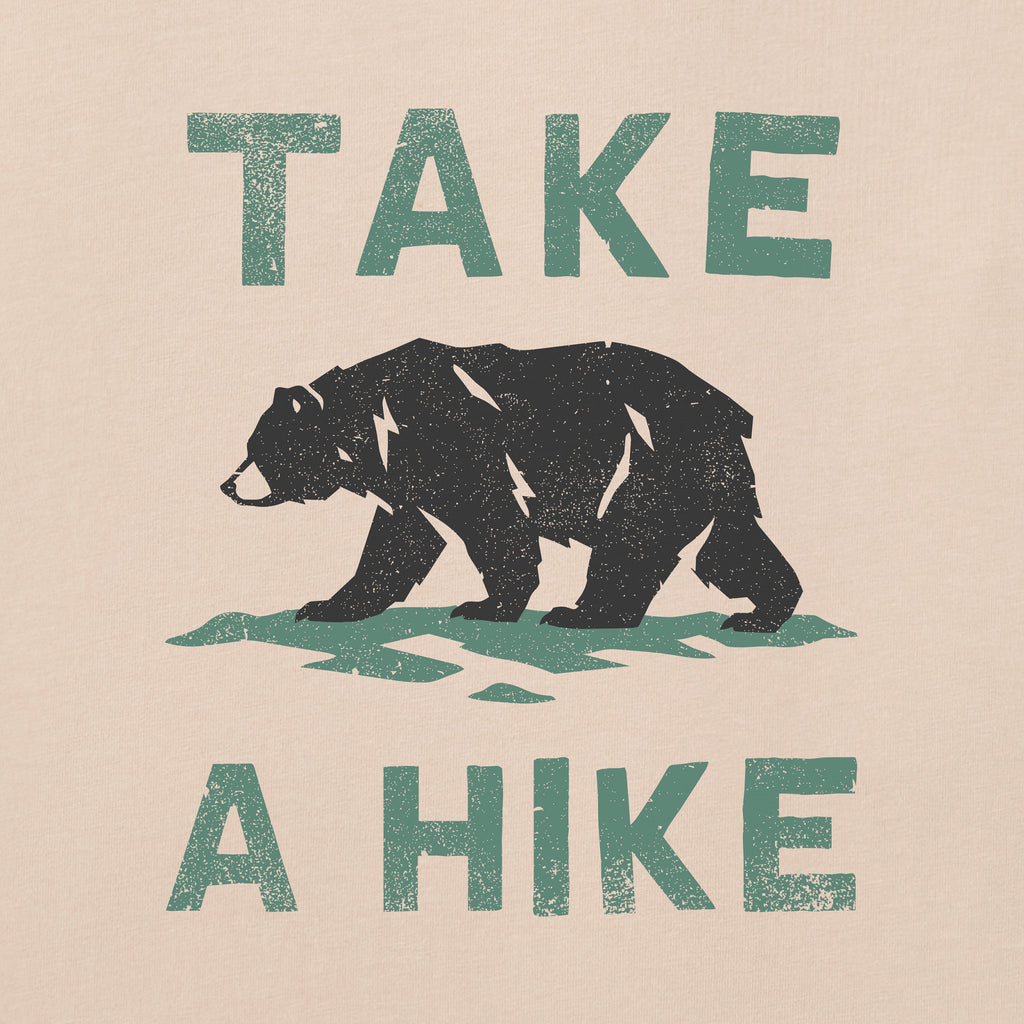 Men's Take a Hike Roaming Bear Short Sleeve Oversized product image 2