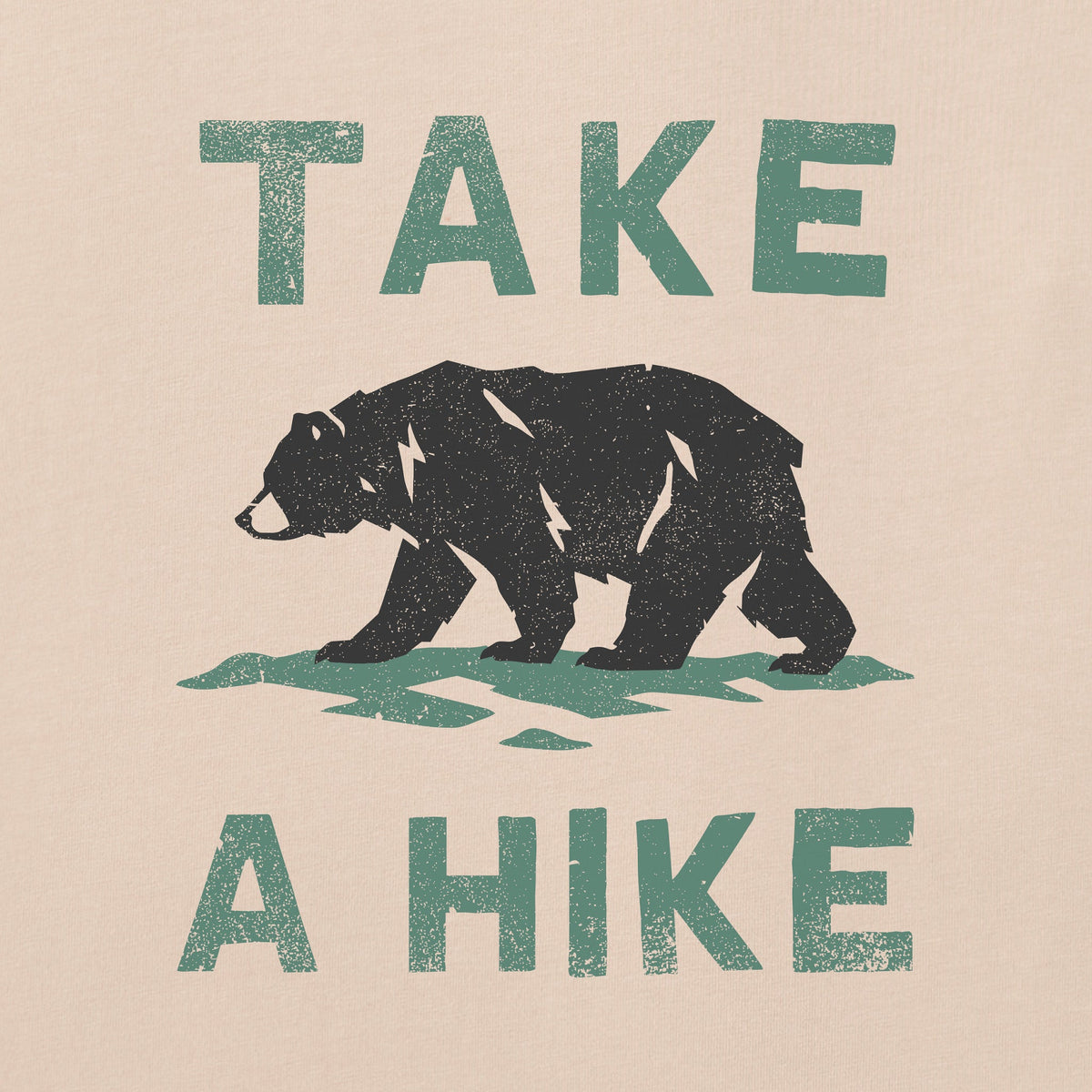 Men's Take a Hike Roaming Bear Short Sleeve Oversized product image 2