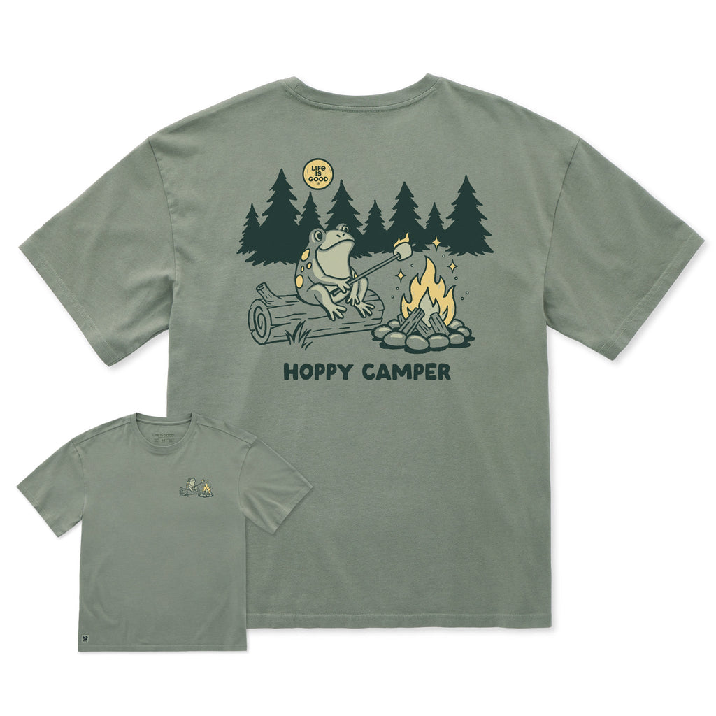 Men's Hoppy Camper Short Sleeve Oversized Crusher Tee product image 1