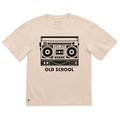 Men's Old School Boombox Short Sleeve Oversized Crusher Tee product image 1