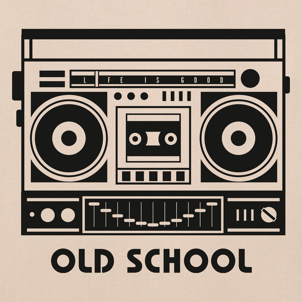 Men's Old School Boombox Short Sleeve Oversized Crusher Tee product image 2