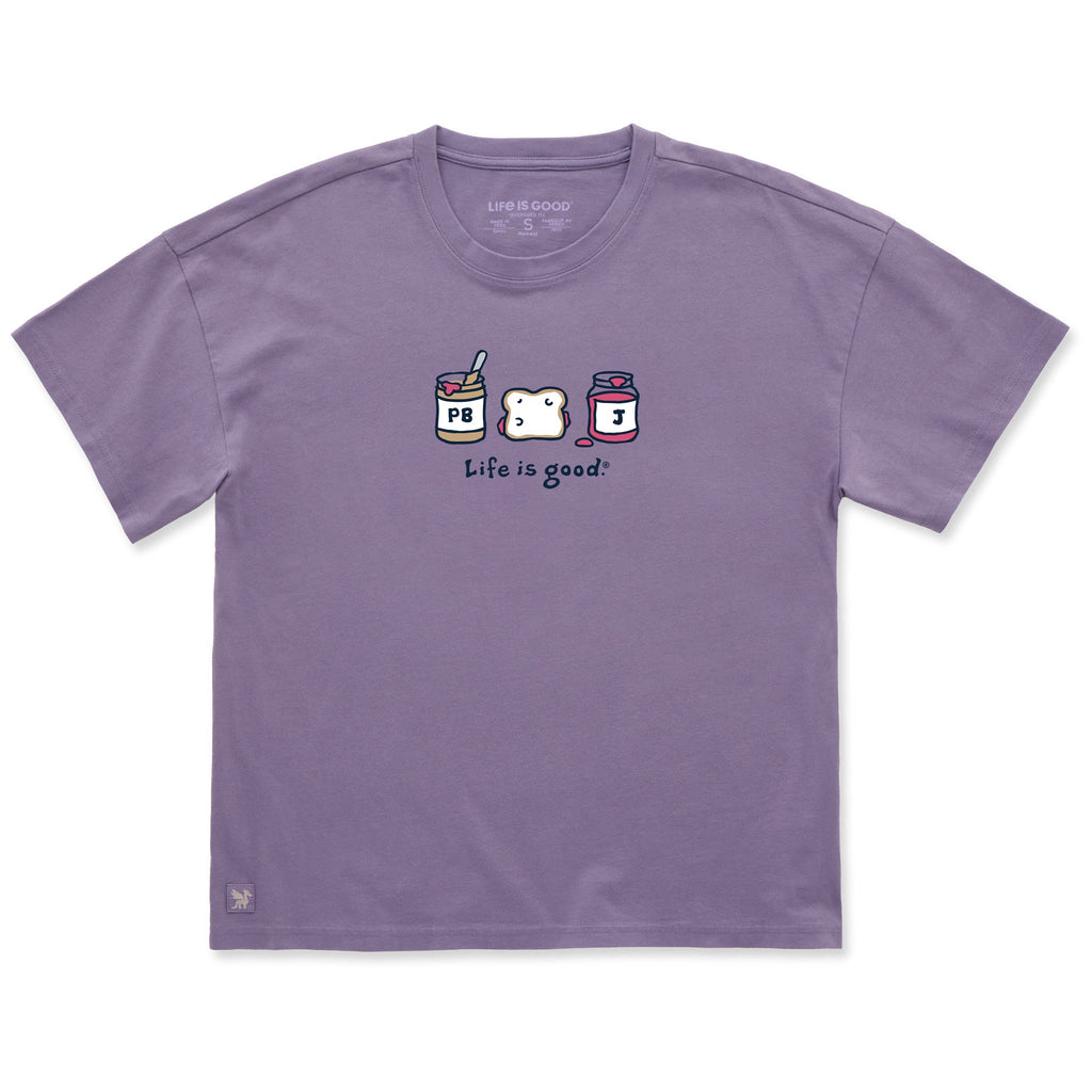 Women's Peanut Butter and Jelly Short Sleeve Oversized product image 1
