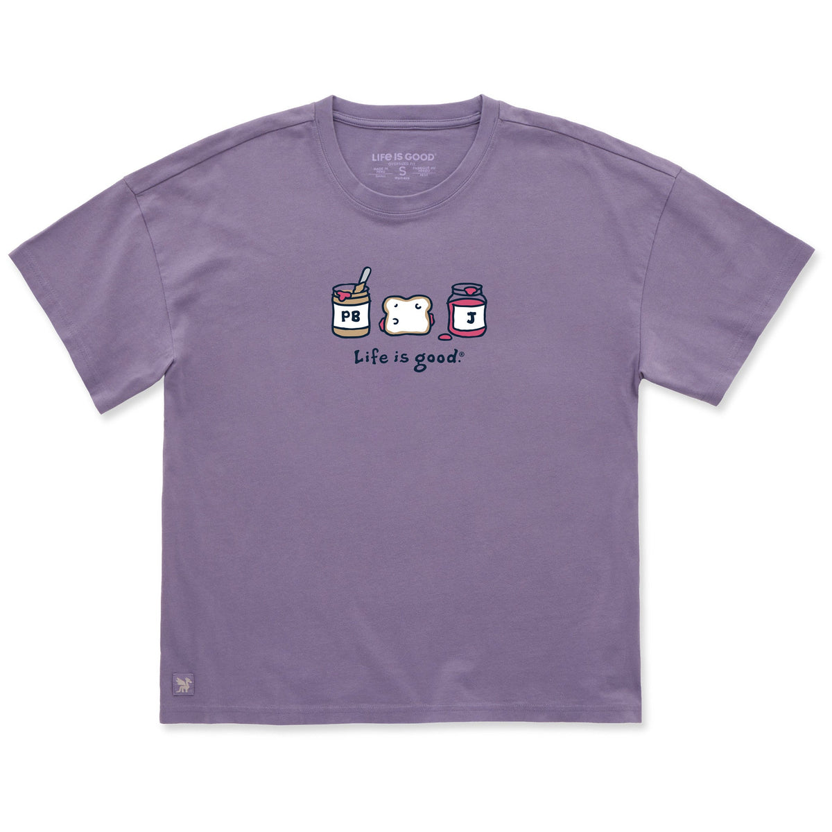 Women's Peanut Butter and Jelly Short Sleeve Oversized product image 1