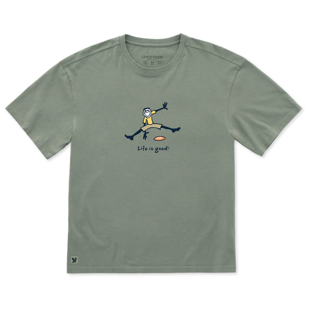 Men's Jake Disc Catch Short Sleeve Oversized Crusher Tee product image 1
