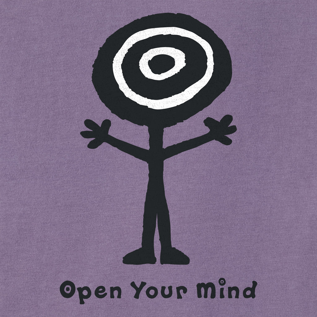 Women's Open Your Mind Short Sleeve Oversized Crusher Tee product image 2