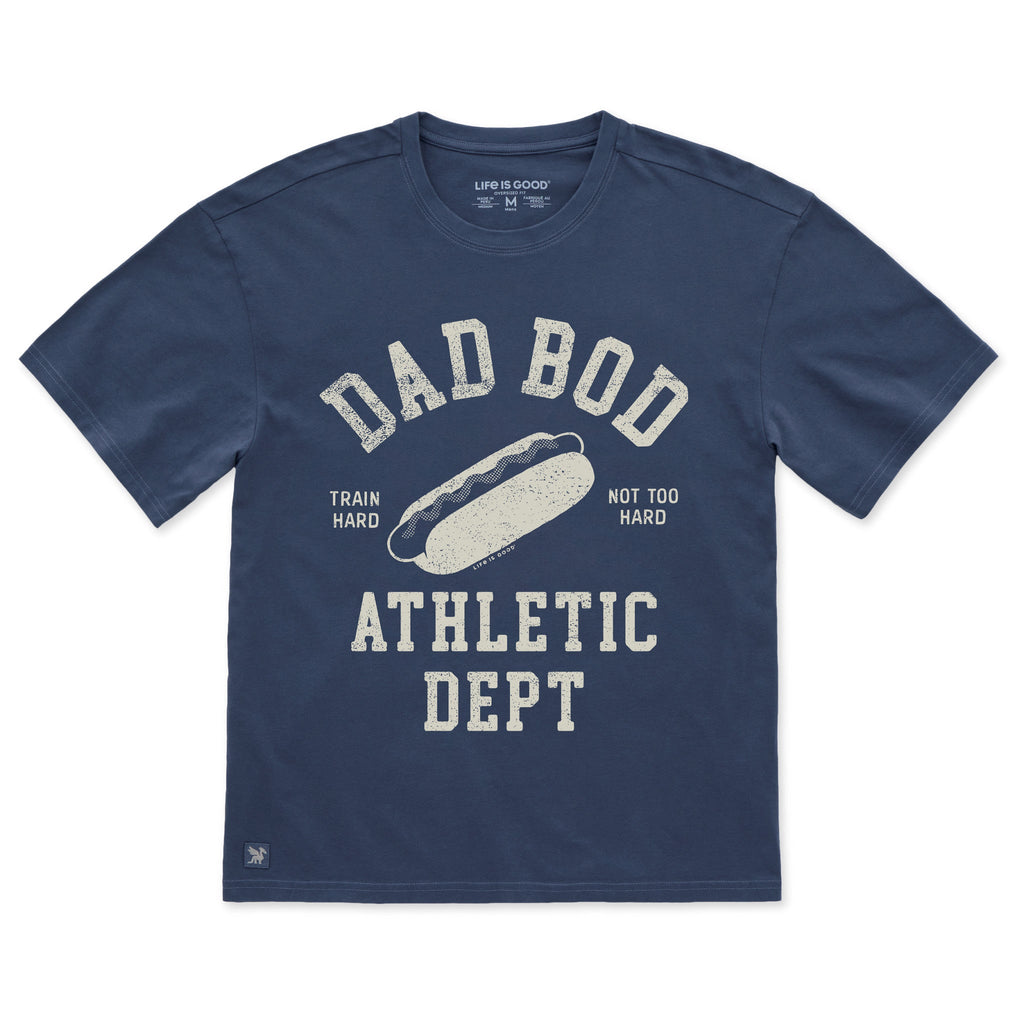 Men's Dad Bod Athletic Club Short Sleeve Oversized Crusher product image 1
