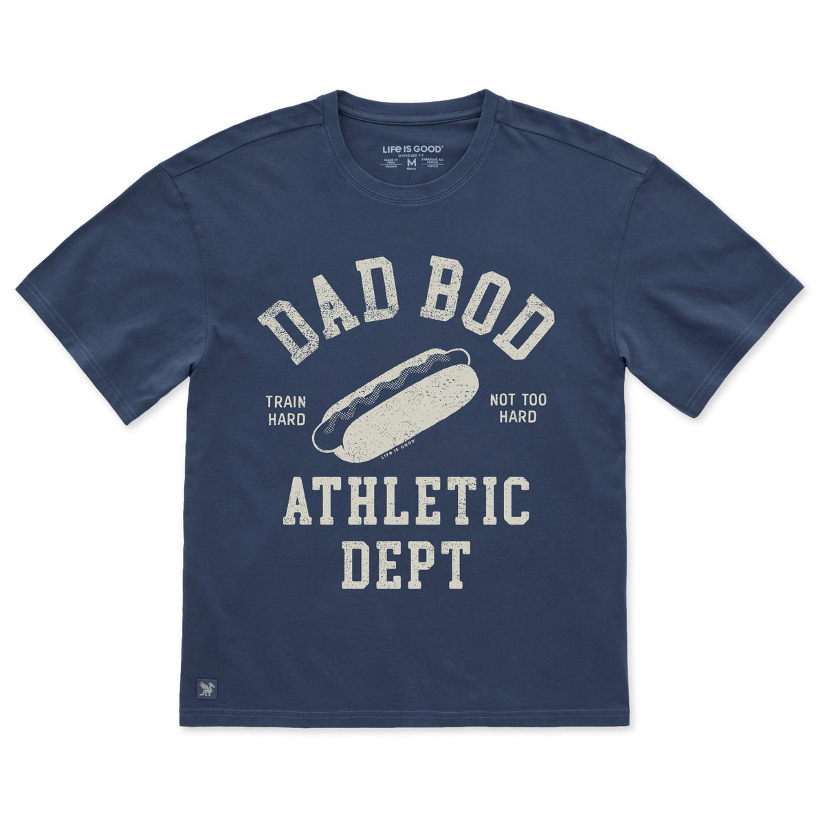 Men's Dad Bod Athletic Club Short Sleeve Oversized Crusher product image 1