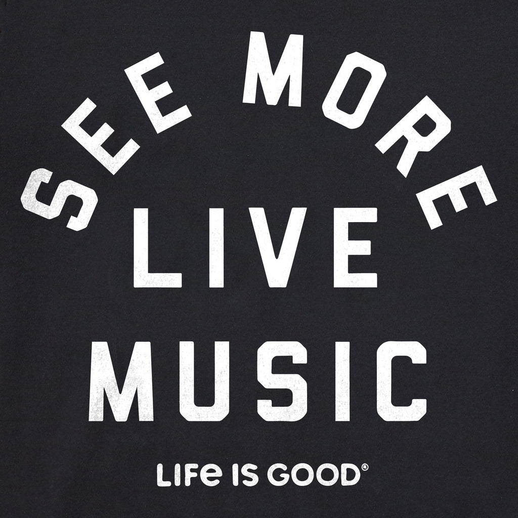 Women's See More Live Music Short Sleeve Oversized Crusher product image 2