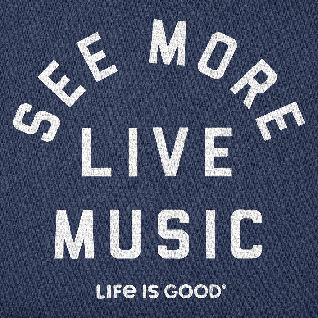 Men's See More Live Music Short Sleeve Oversized Crusher Tee product image 2