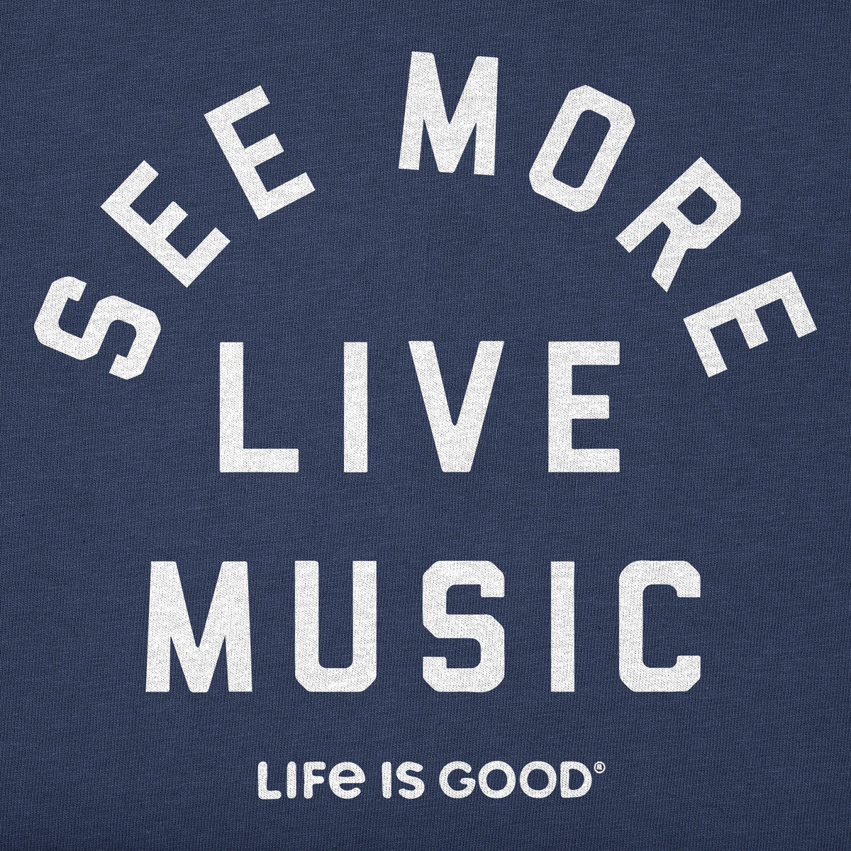 Men's See More Live Music Short Sleeve Oversized Crusher Tee product image 2