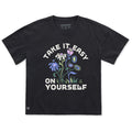 Women's Take it Easy on Yourself Flowers Short Sleeve product image 1