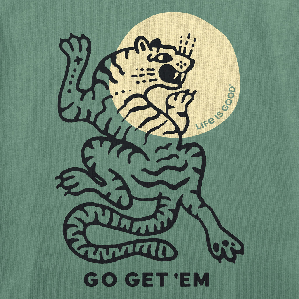 Women's Go Get Em Tiger Short Sleeve Oversized Crusher Tee product image 2
