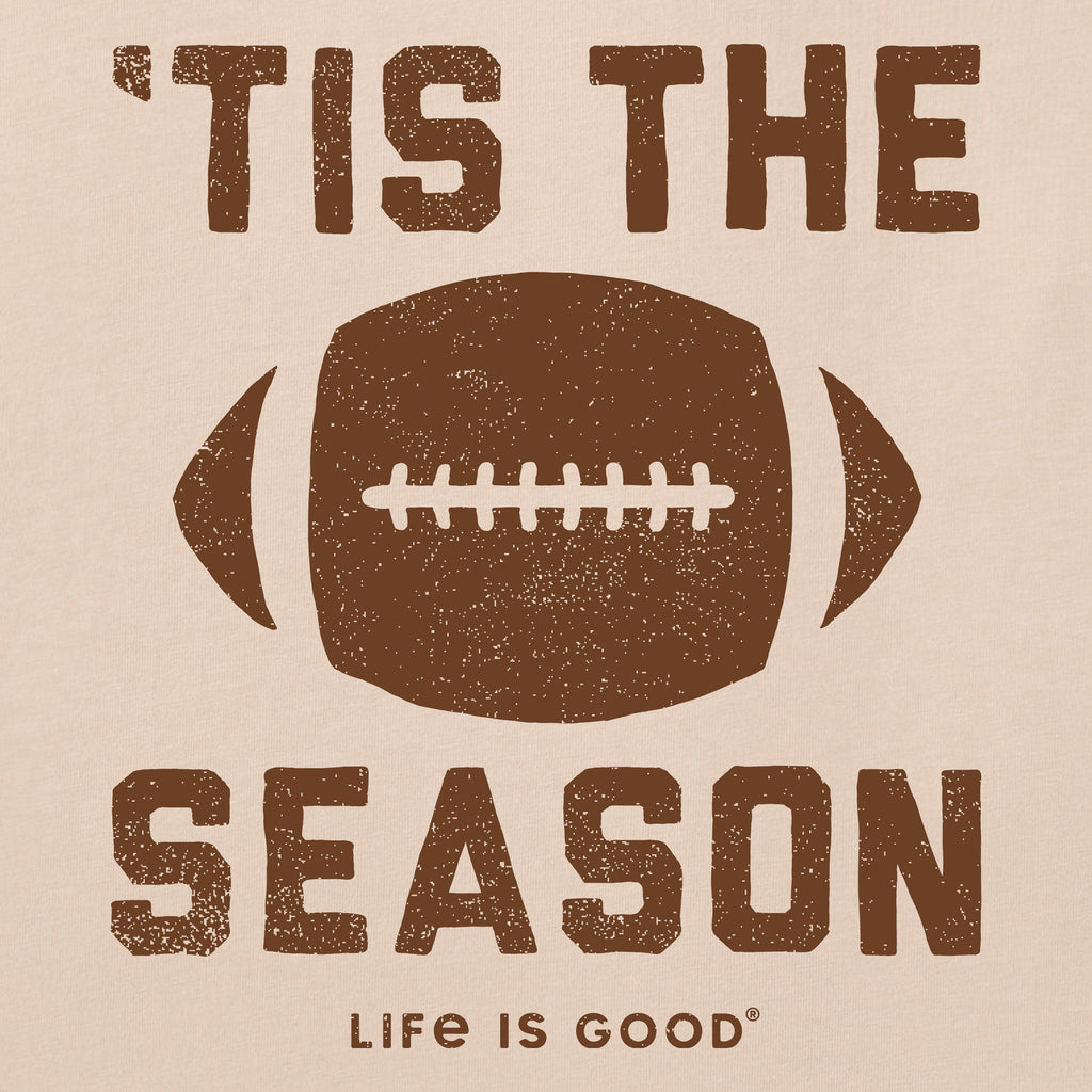 Men's Tis The Football Season Short Sleeve Oversized product image 2