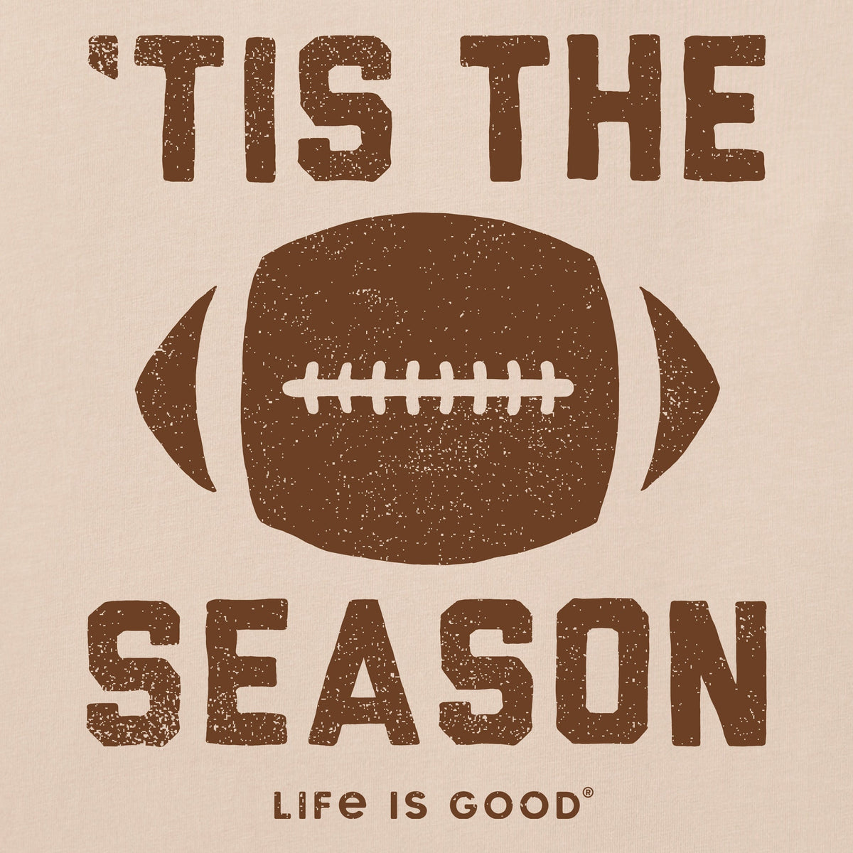 Men's Tis The Football Season Short Sleeve Oversized product image 2