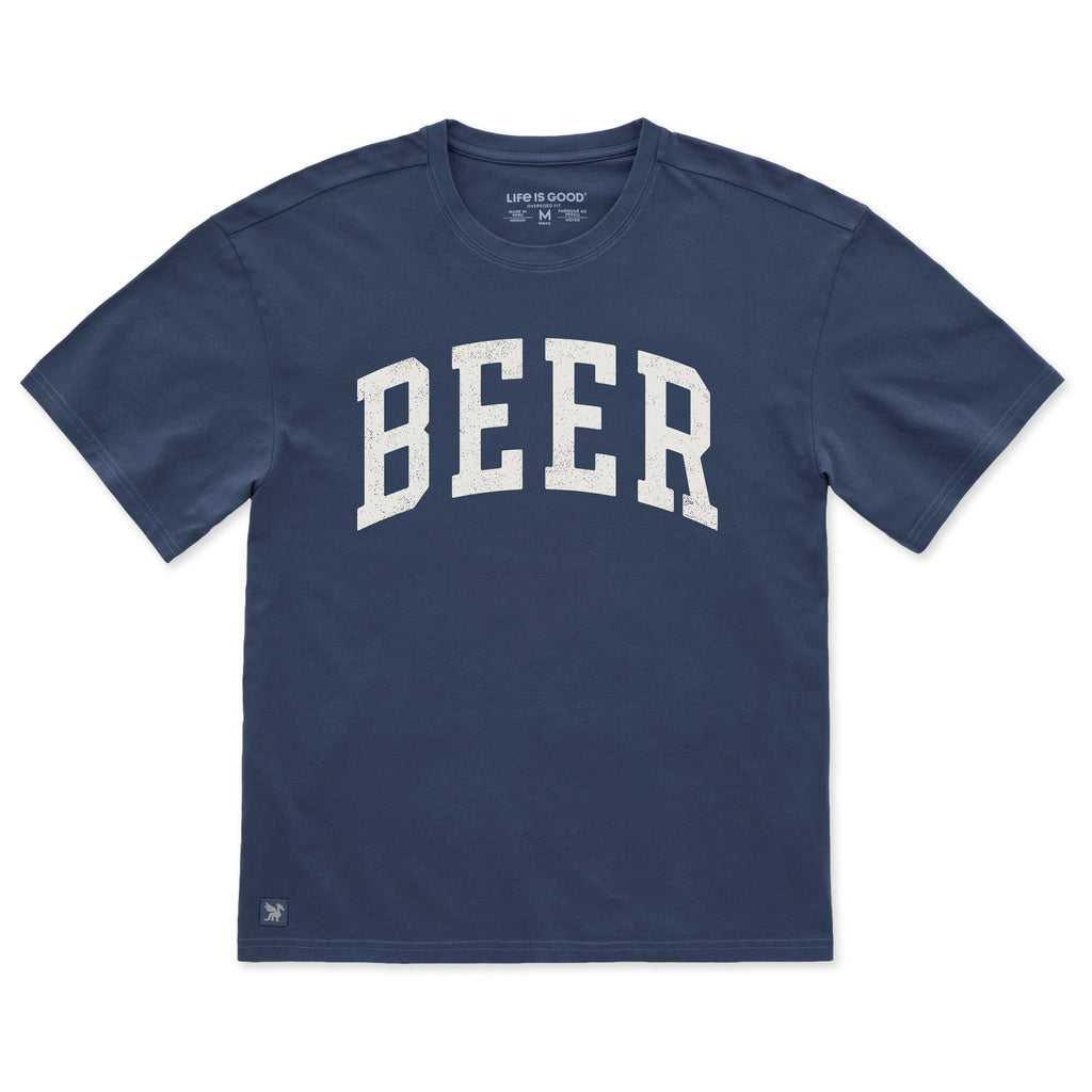 Men's Beer Arch Short Sleeve Oversized Crusher Tee product image 1