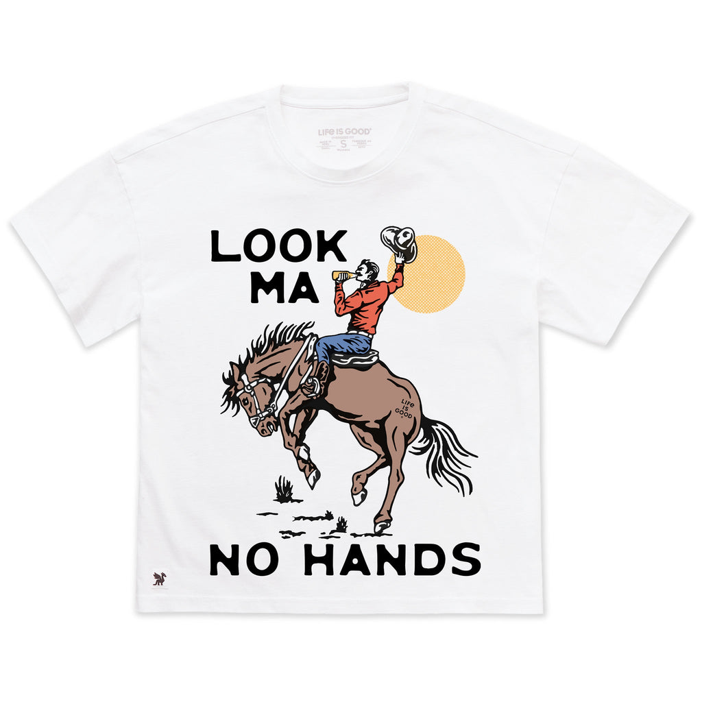 Women's Look Ma No Hands Cowboy Short Sleeve Oversized product image 1