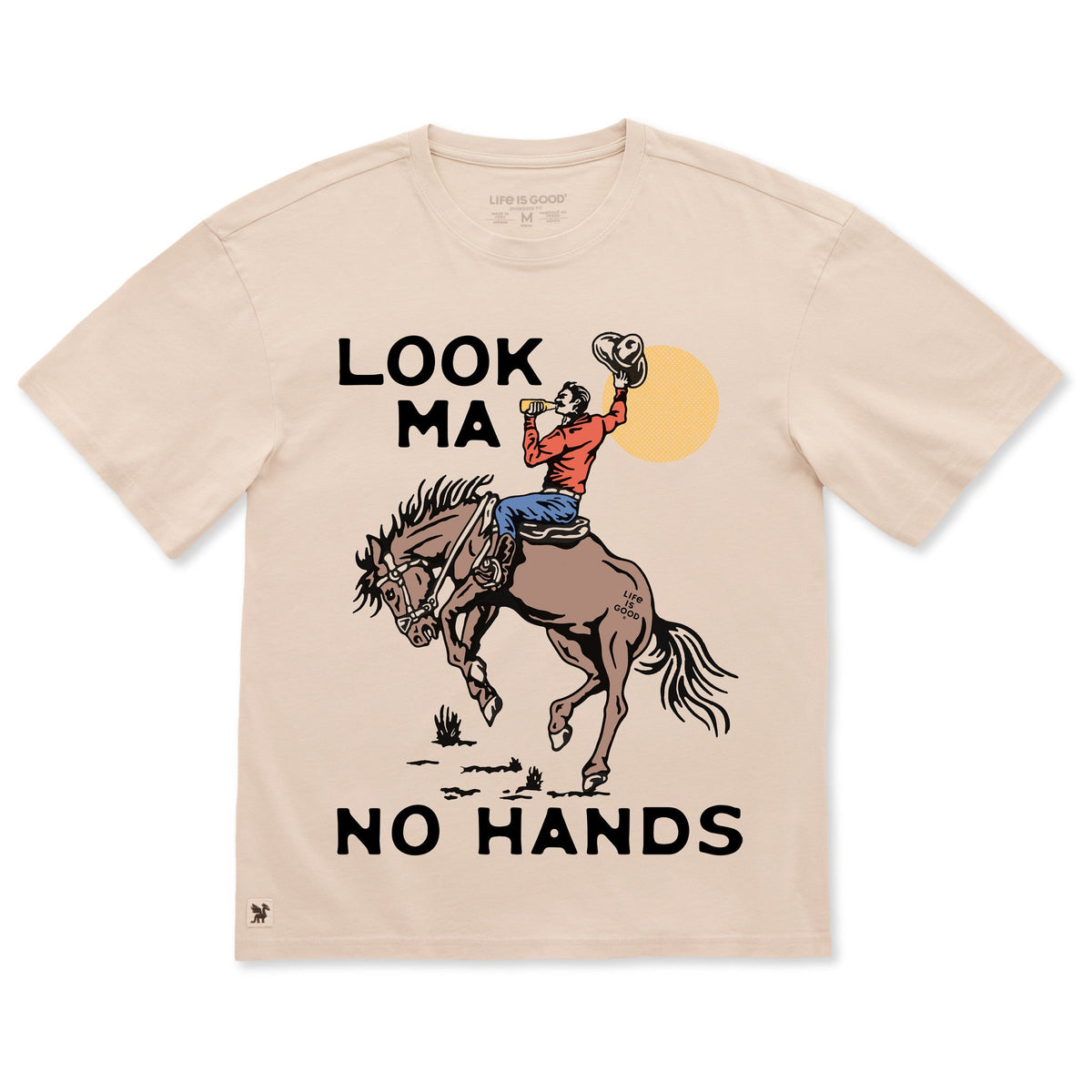 Men's Look Ma No Hands Cowboy Short Sleeve Oversized product image 1