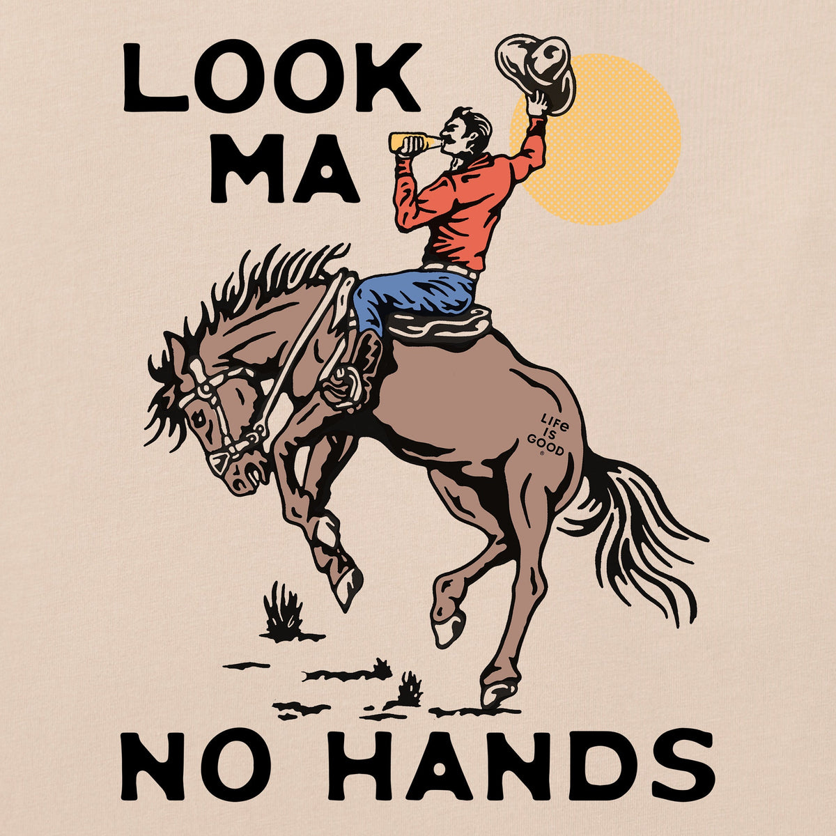 Men's Look Ma No Hands Cowboy Short Sleeve Oversized product image 2