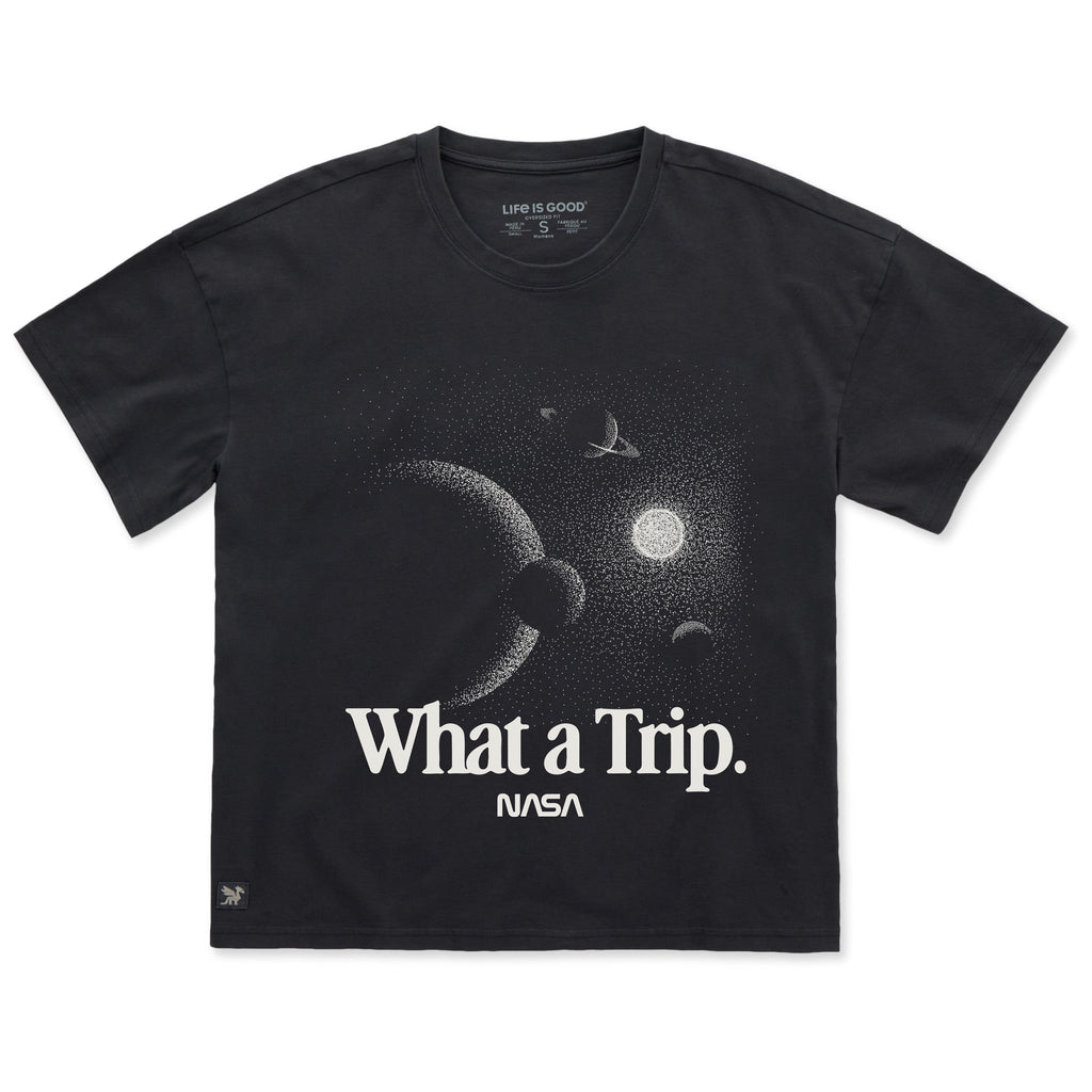 Women's NASA What a Trip Short Sleeve Oversized Crusher Tee product image 3
