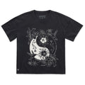 Women's Yin Yang Hummingbirds Short Sleeve Oversized product image 1