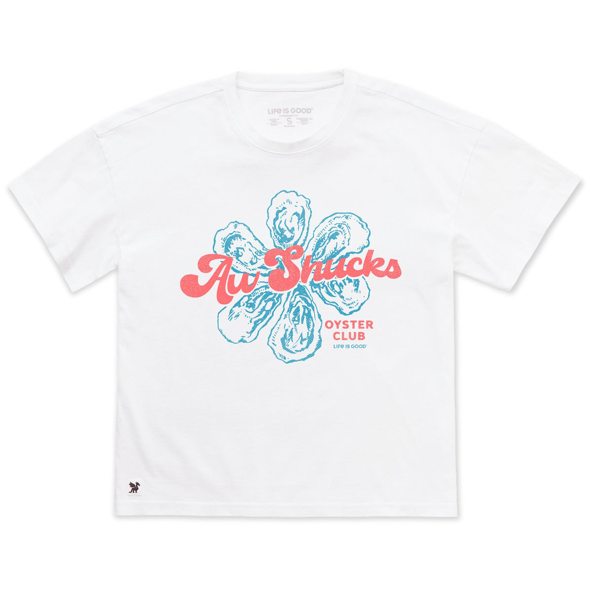 Women's Aw Shucks Oyster Club Short Sleeve Oversized product image 1