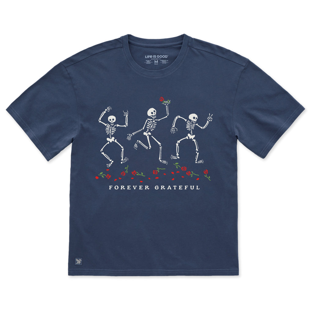 Men's Forever Grateful Dancing Skeletons Short Sleeve product image 1