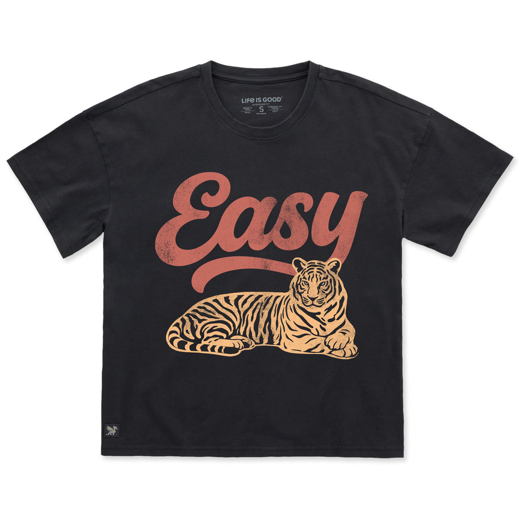 Women's Easy Tiger Short Sleeve Oversized Crusher Tee product image 1