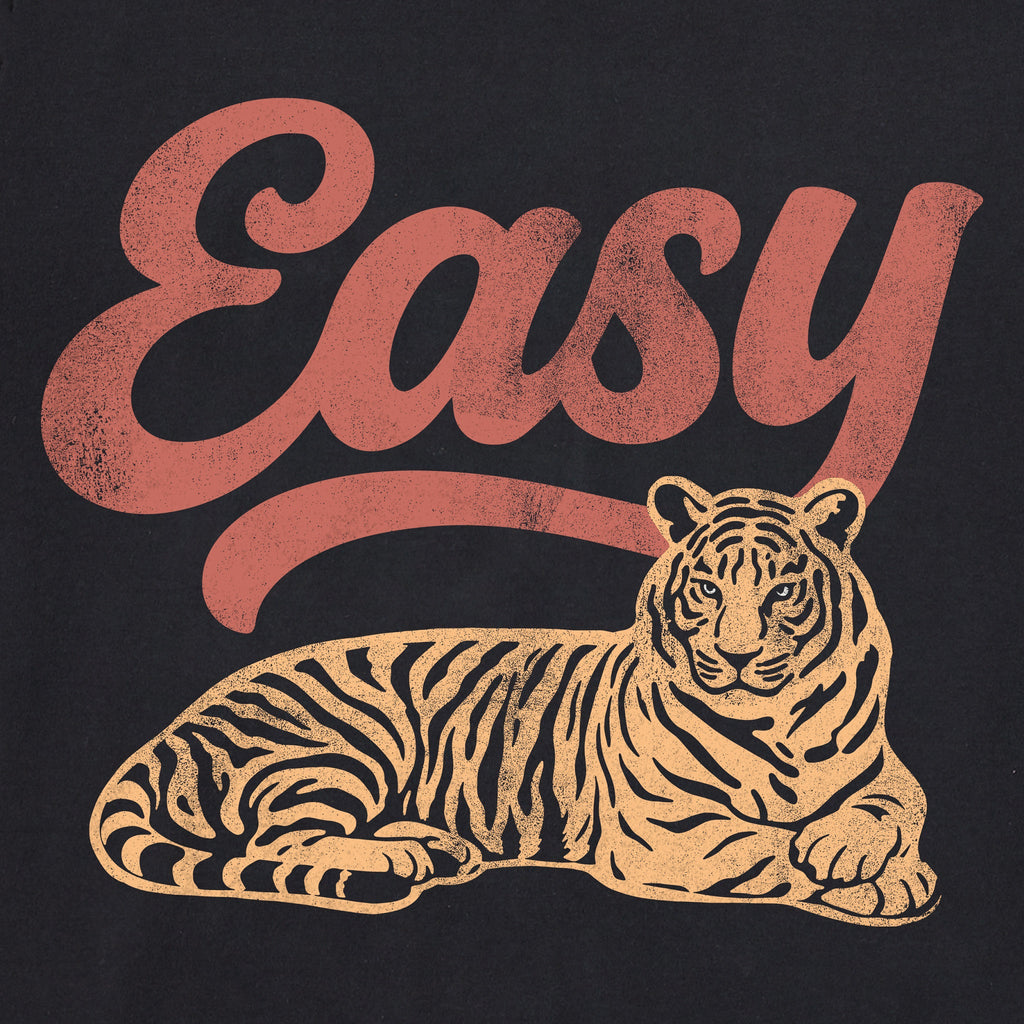 Women's Easy Tiger Short Sleeve Oversized Crusher Tee product image 2