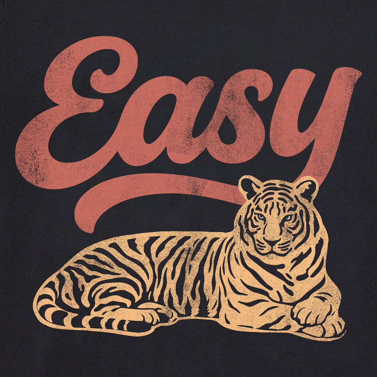 Women's Easy Tiger Short Sleeve Oversized Crusher Tee product image 2
