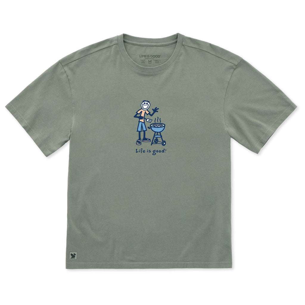 Men's Jake BBQ Short Sleeve Oversized Crusher Tee product image 1