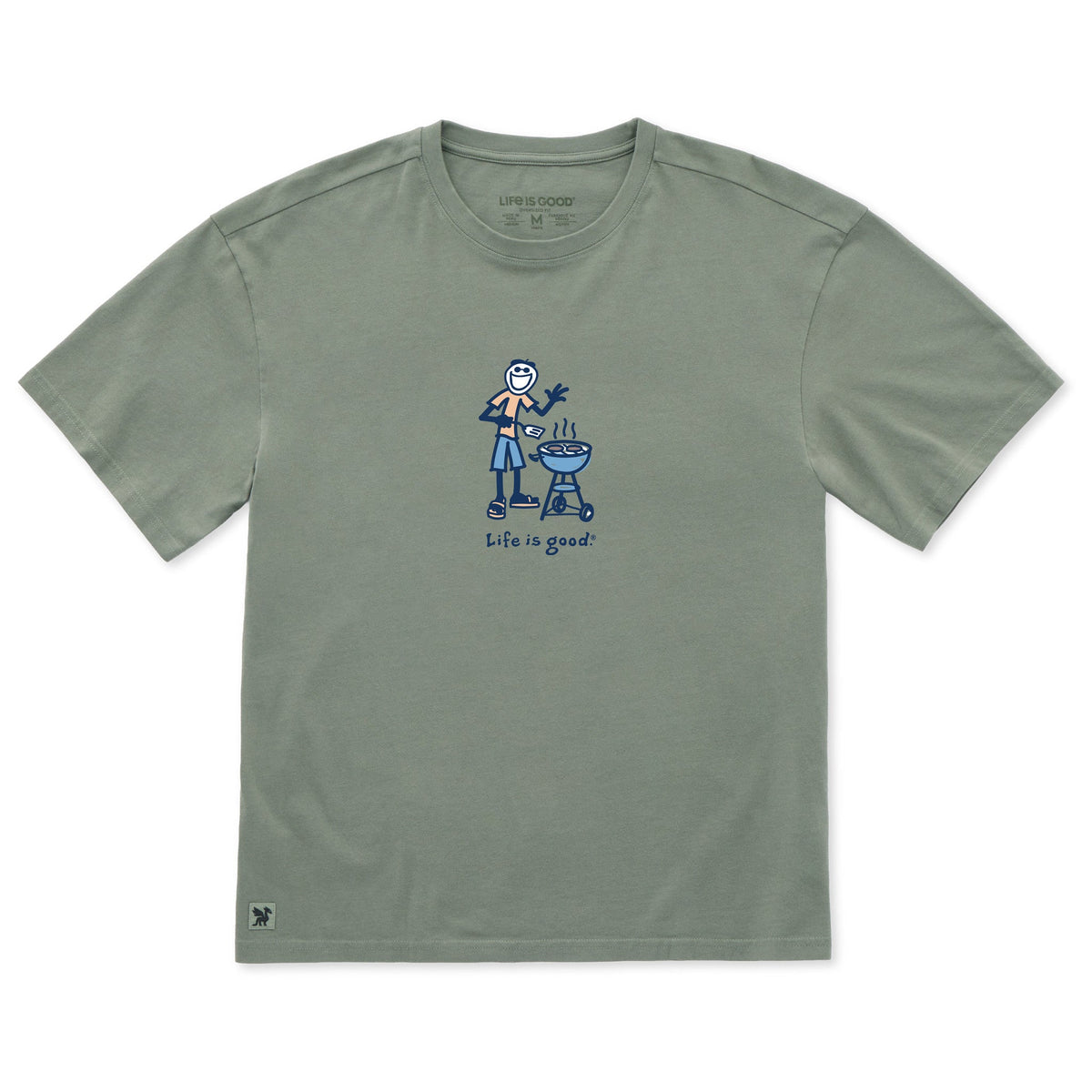Men's Jake BBQ Short Sleeve Oversized Crusher Tee product image 1