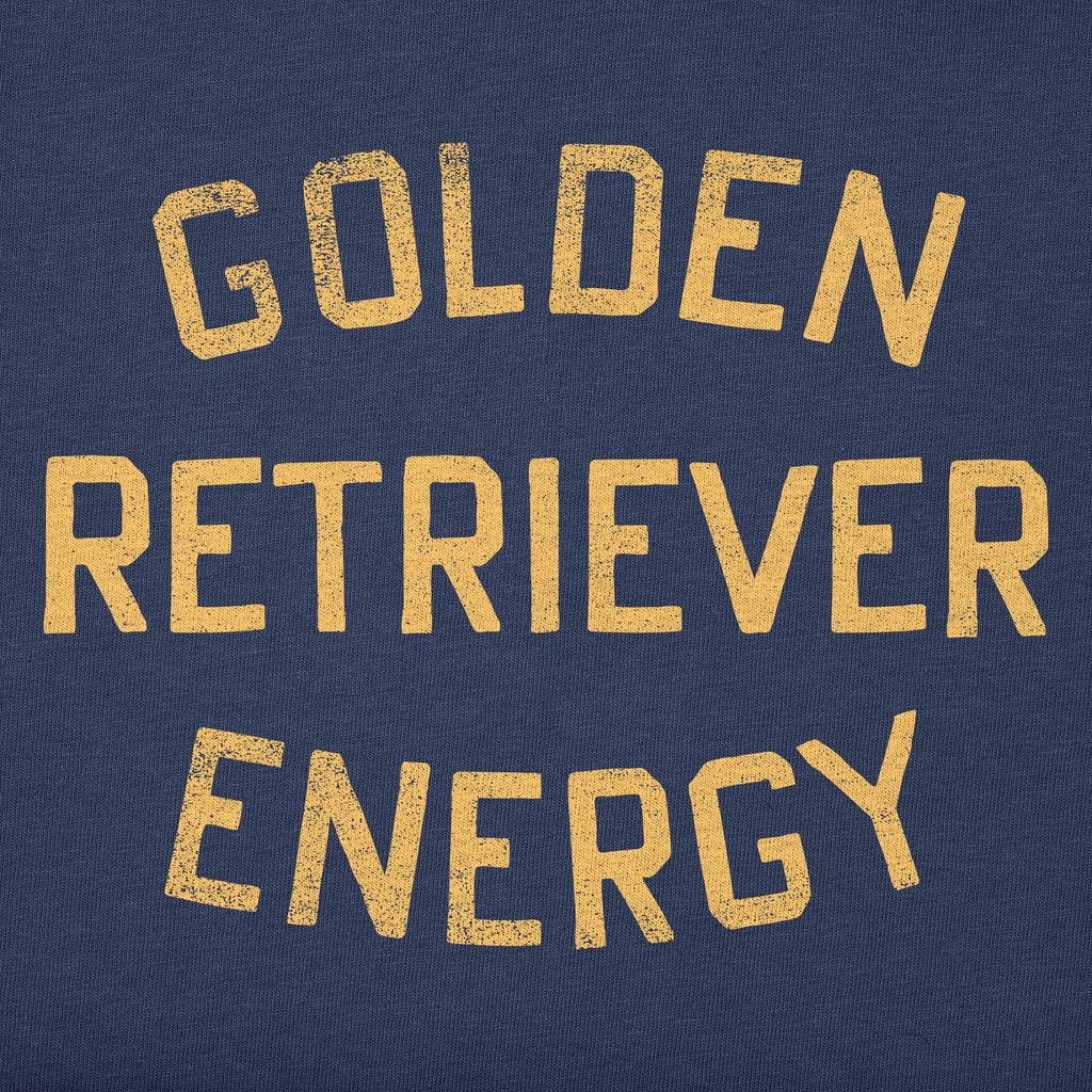 Men's Golden Retriever Energy Short Sleeve Oversized product image 2