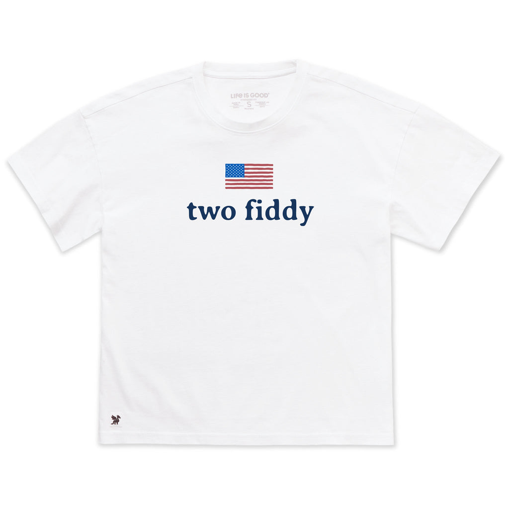 Women's Two Fiddy Short Sleeve Oversized Crusher Tee product image 1