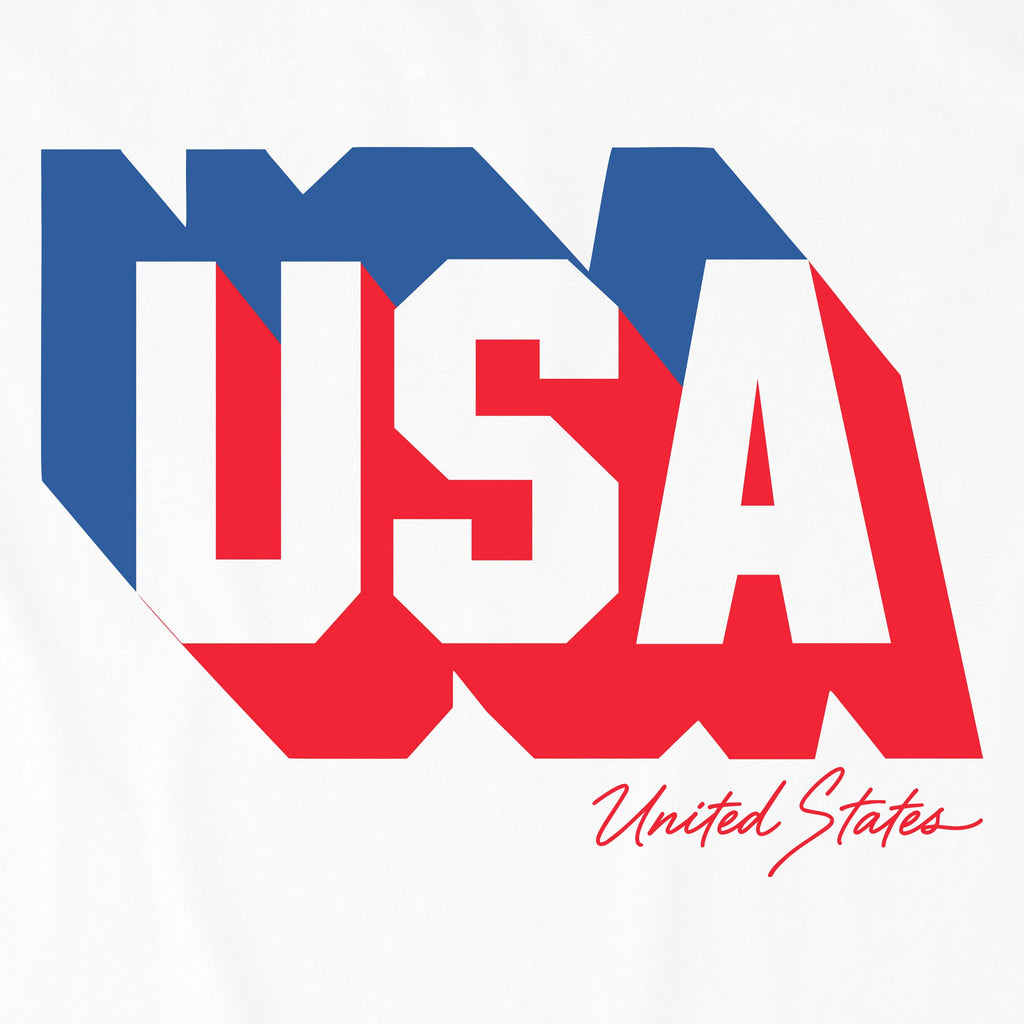 Women's USA Shadow Short Sleeve Oversized Crusher Tee product image 4