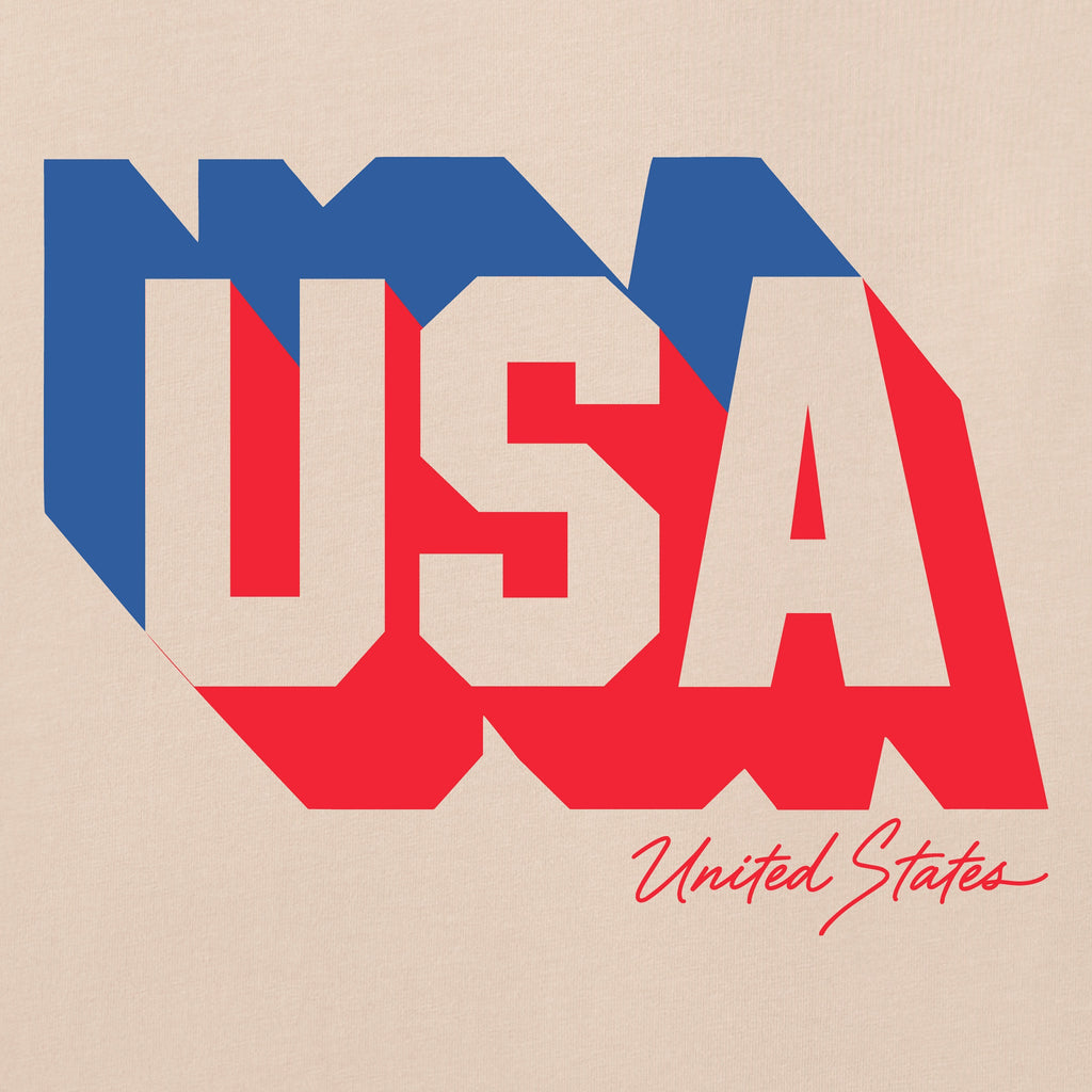 Men's USA Shadow Short Sleeve Oversized Crusher Tee product image 2