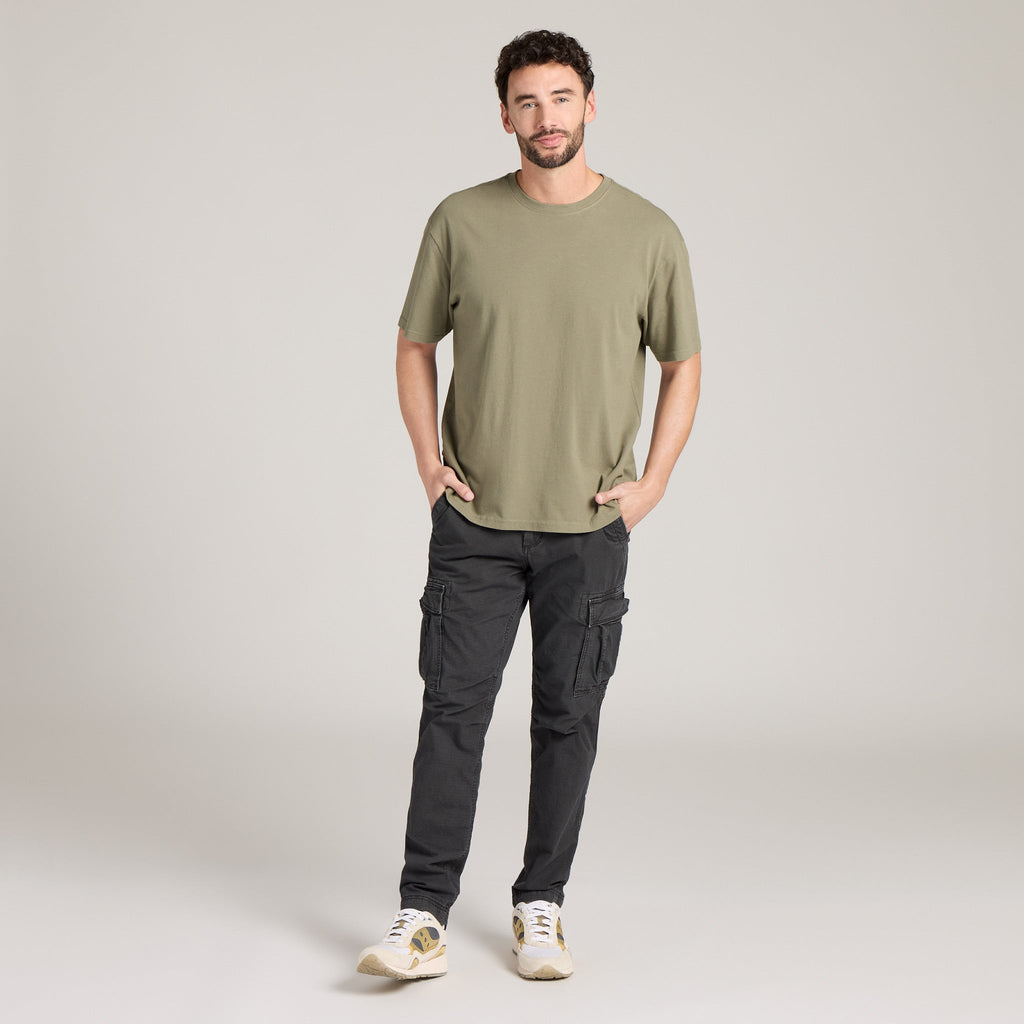 Men's Solid Short Sleeve Oversized Crusher Tee product image 8