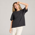 Women's Solid Short Sleeve Oversized Crusher Tee product image 1