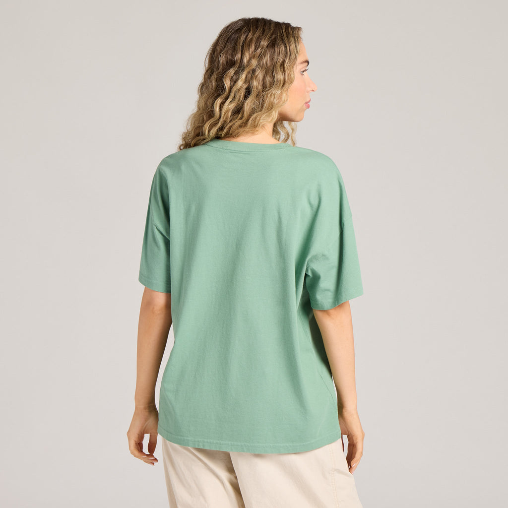 Women's Solid Short Sleeve Oversized Crusher Tee product image 6