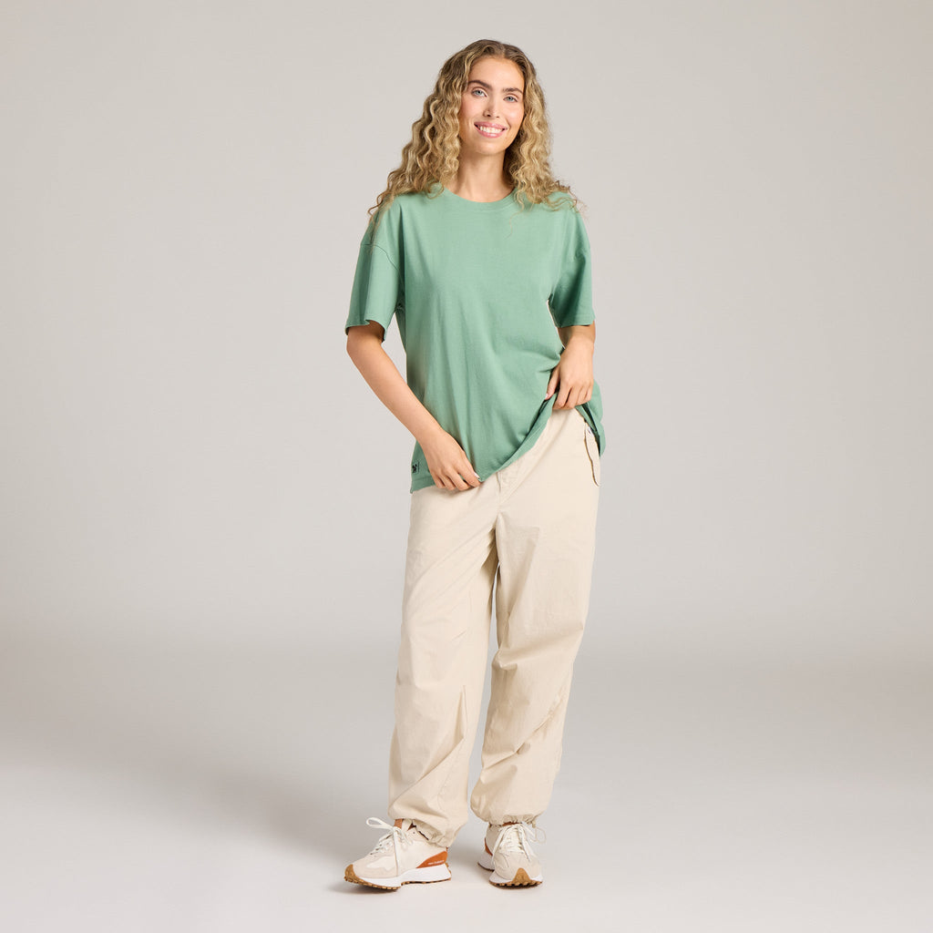 Women's Solid Short Sleeve Oversized Crusher Tee product image 8