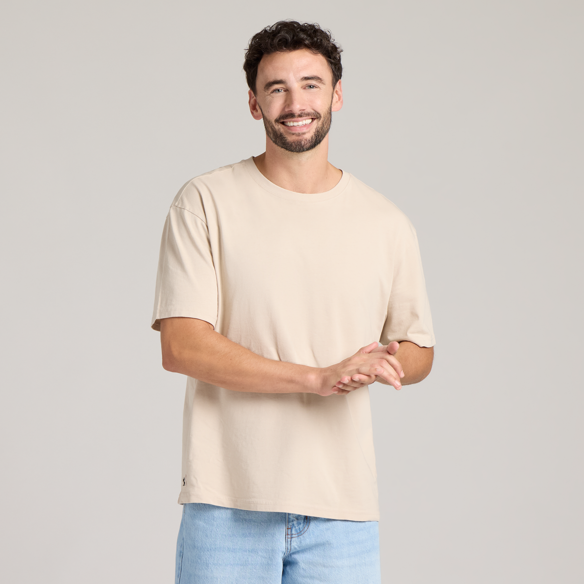 Men's Solid Short Sleeve Oversized Crusher Tee product image 9