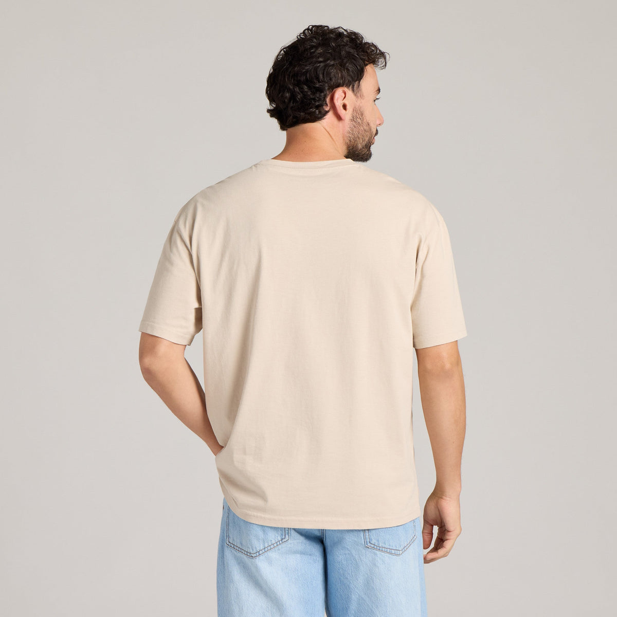 Men's Solid Short Sleeve Oversized Crusher Tee product image 10