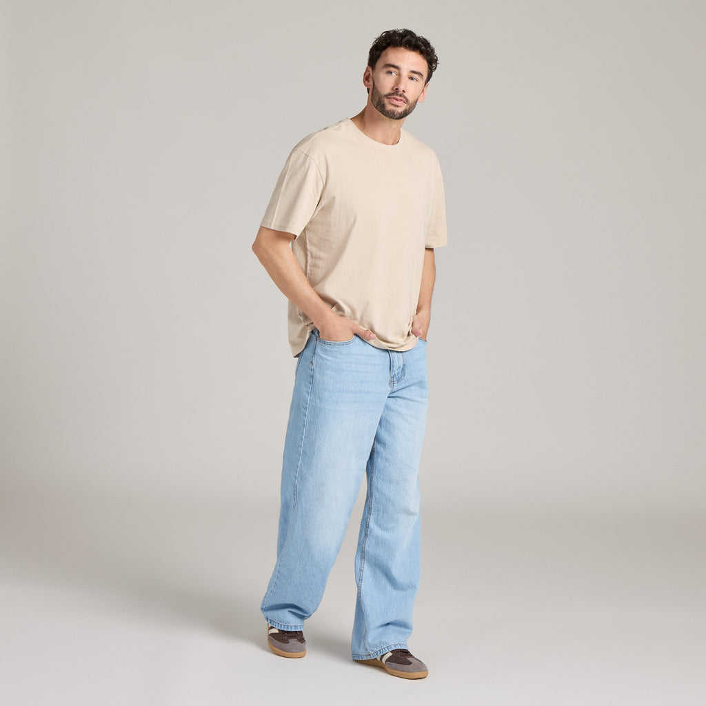 Men's Solid Short Sleeve Oversized Crusher Tee product image 12